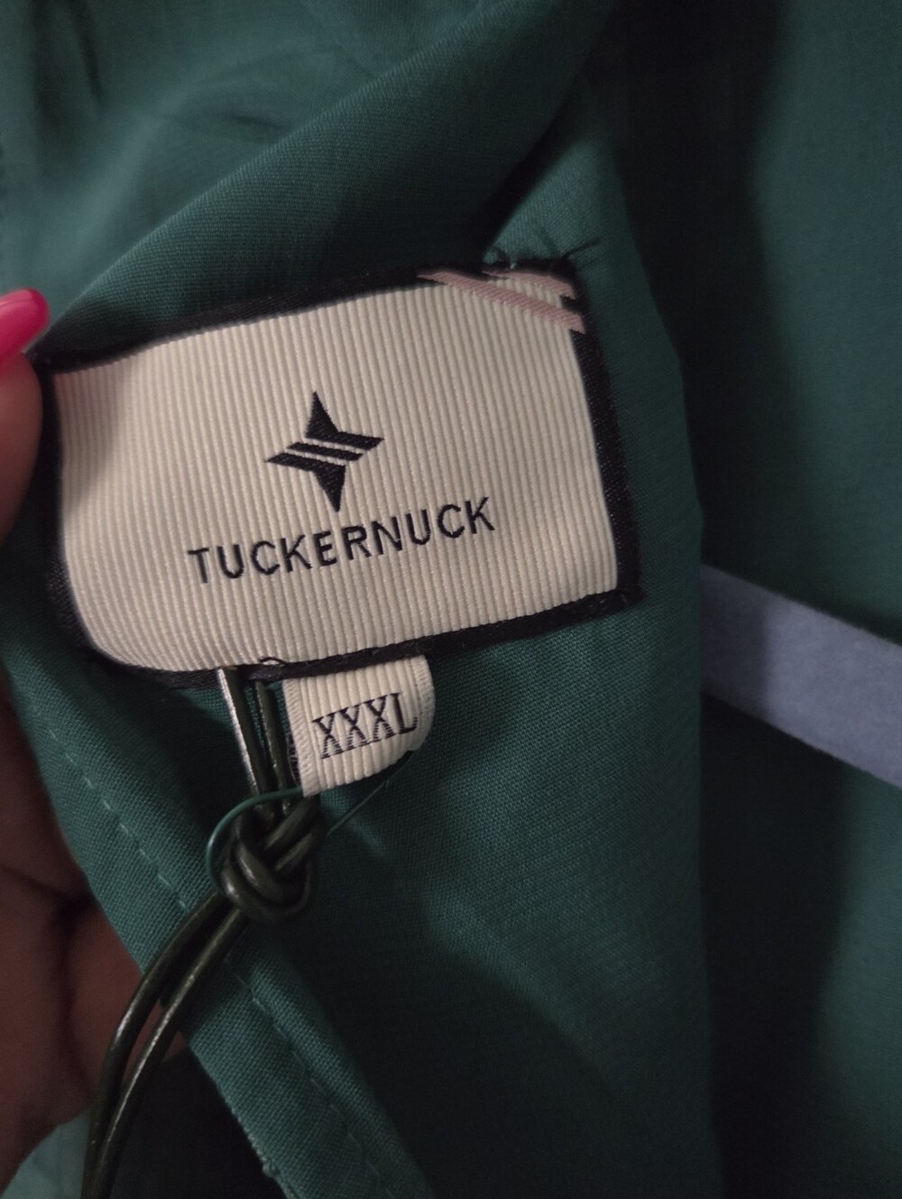 Tuckernuck Plus Size Women's Daphne Emerald Green Shift Dress XXXL NWT - Picture 10 of 12